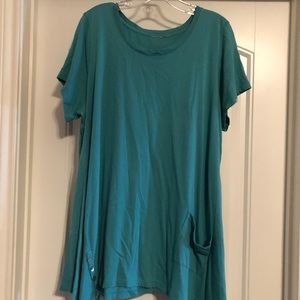 Logo asymmetric top, size 1XL